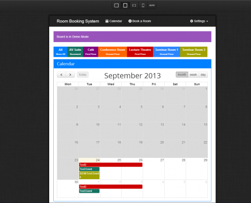 Room Booking System Responsive 2